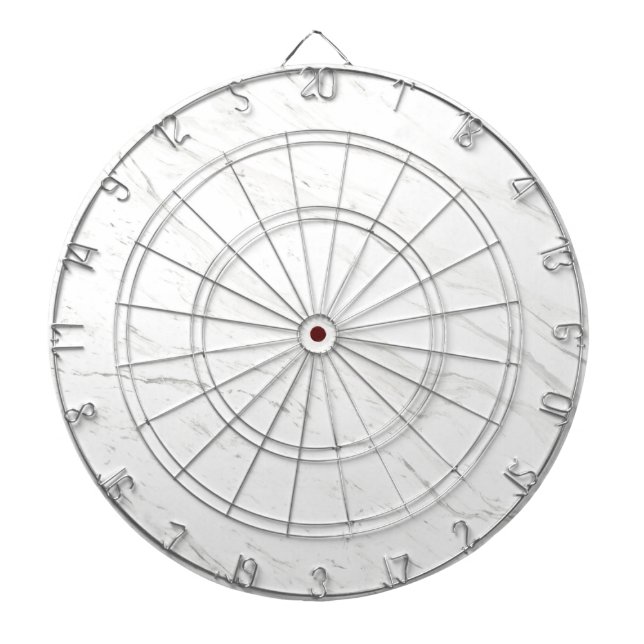 White Marble Dartboard (Front)