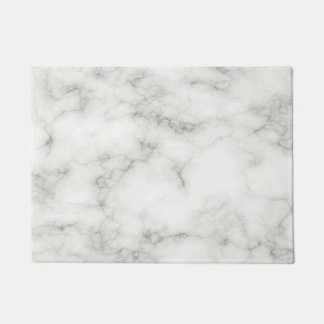 White Marble Doormat (Front)