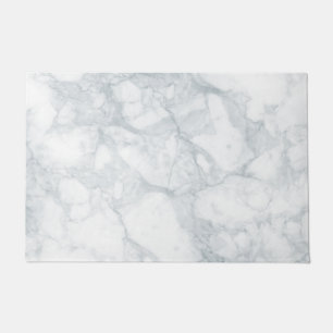 White Marble Doormat