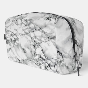 White Marble Dopp Kit