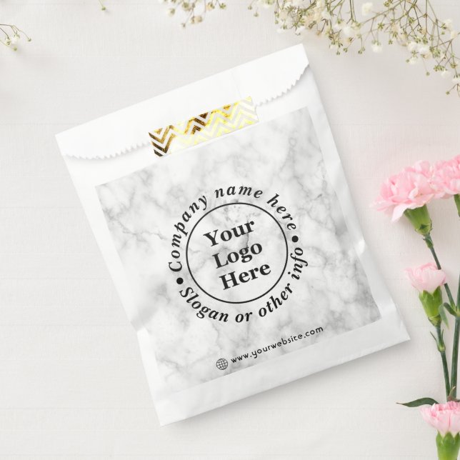 White marble favour bag (Sealed)