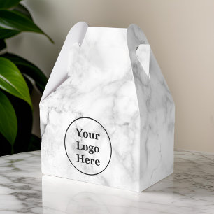 White marble favour box