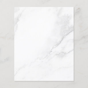 White Marble Flyer
