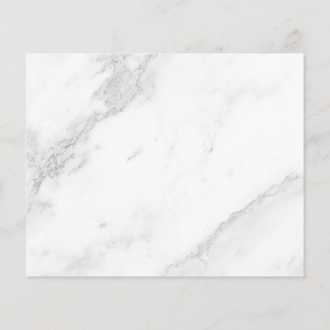 White Marble Flyer (Back)