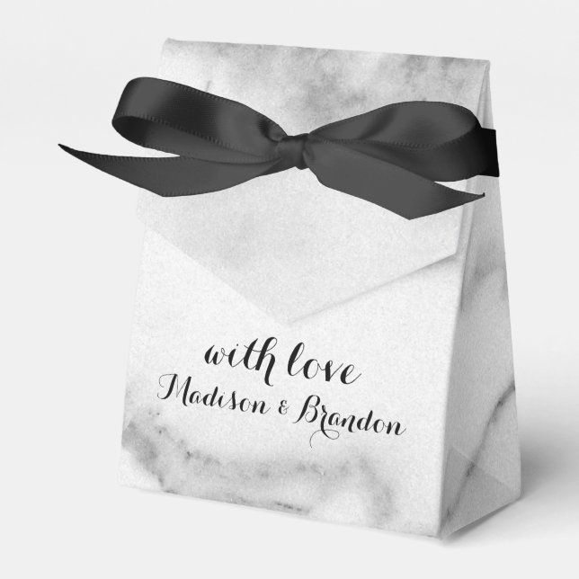 White Marble Gift Box (Front Side)