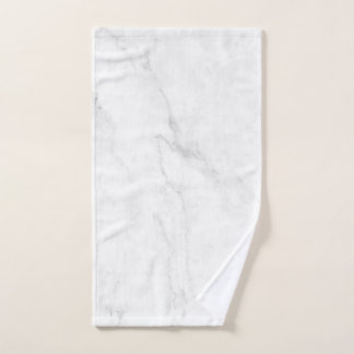 White Marble Hand Towel
