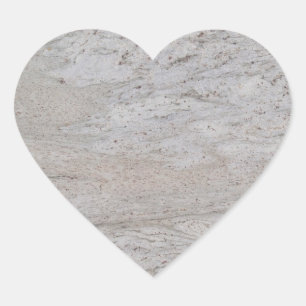 White Marble Heart Sticker