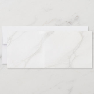 White Marble Holiday Card