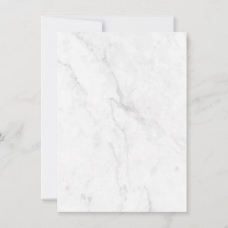 White Marble Invitation