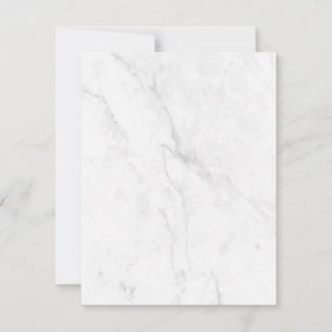 White Marble Invitation