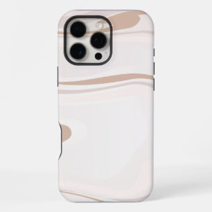 White Marble iPhone 16 Pro Max Case