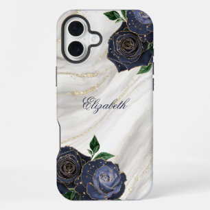 White Marble iPhone 16 Plus Case
