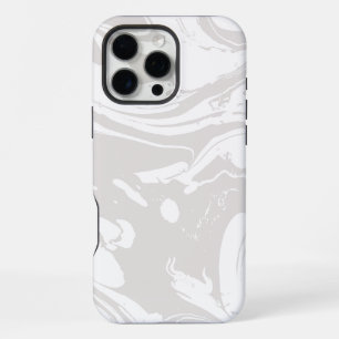White Marble iPhone 16 Pro Max Case