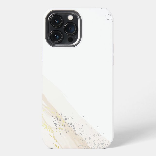 White Marble iPhone Case (Back)