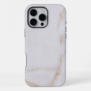 White Marble iPhone 16 Pro Max Case