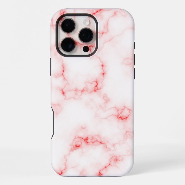White Marble  iPhone Case (Back)