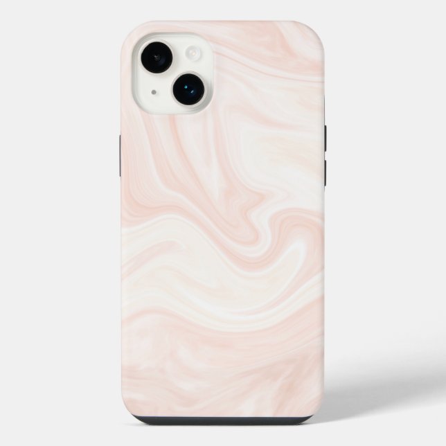 White Marble iPhone Case (Back)