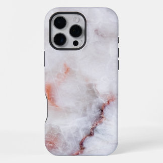 White Marble iPhone 16 Pro Max Case