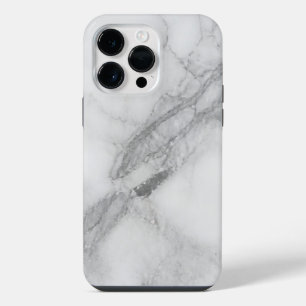 White Marble iPhone 14 Pro Max Case