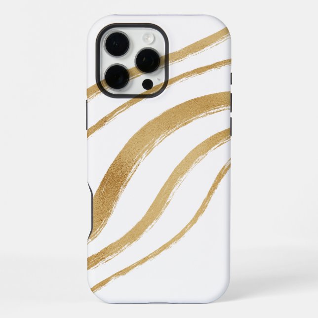 White Marble  iPhone Case (Back)