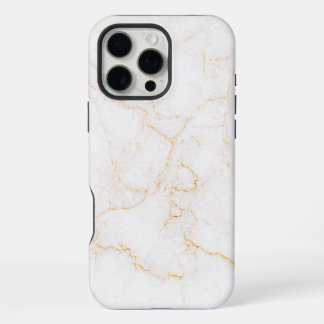 White Marble iPhone 16 Pro Max Case