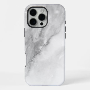 White Marble  iPhone 16 Pro Max Case