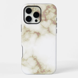 White Marble iPhone 16 Pro Max Case