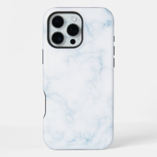 White Marble iPhone 16 Pro Max Case