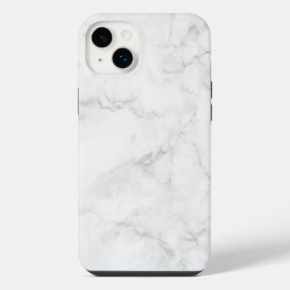 White Marble iPhone 14 Plus Case