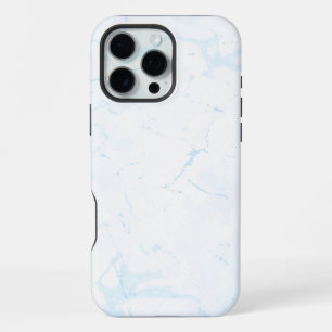 White Marble  iPhone 16 Pro Max Case