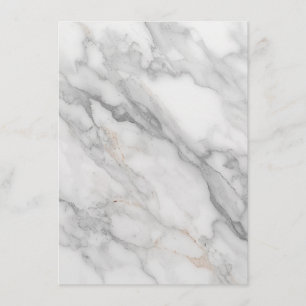 White Marble Menu