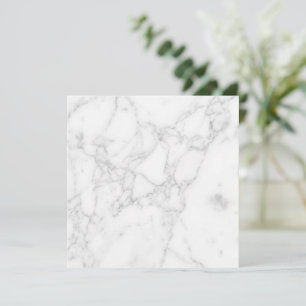 White Marble Menu