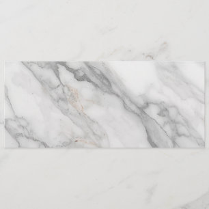 White Marble Menu