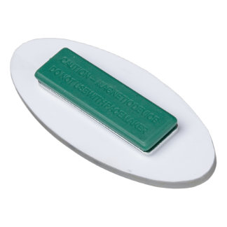 White Marble Name Tag