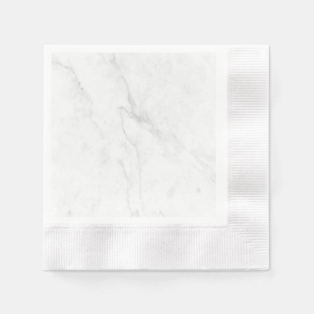  White Marble Napkin (Front)
