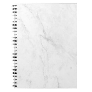 White Marble Notebook