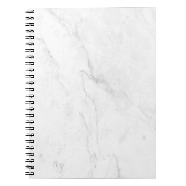 White Marble Notebook (Front)
