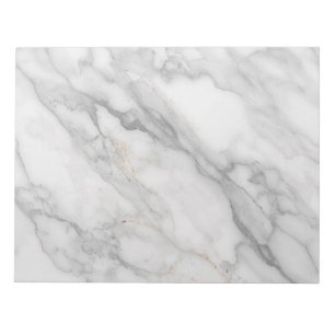 White Marble Notepad
