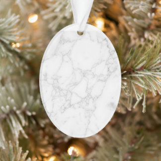 White Marble Ornament