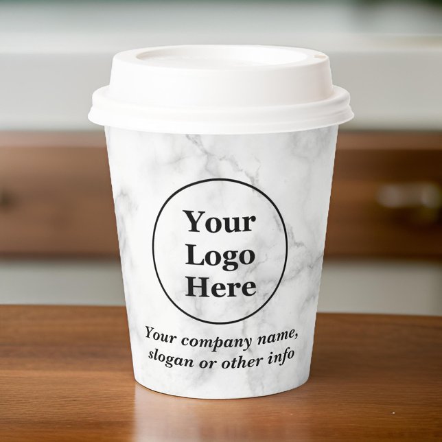 White marble paper cups (Creator Uploaded)