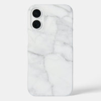 White Marble Pattern Boho Chic