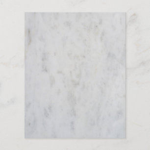 White marble pattern flyer