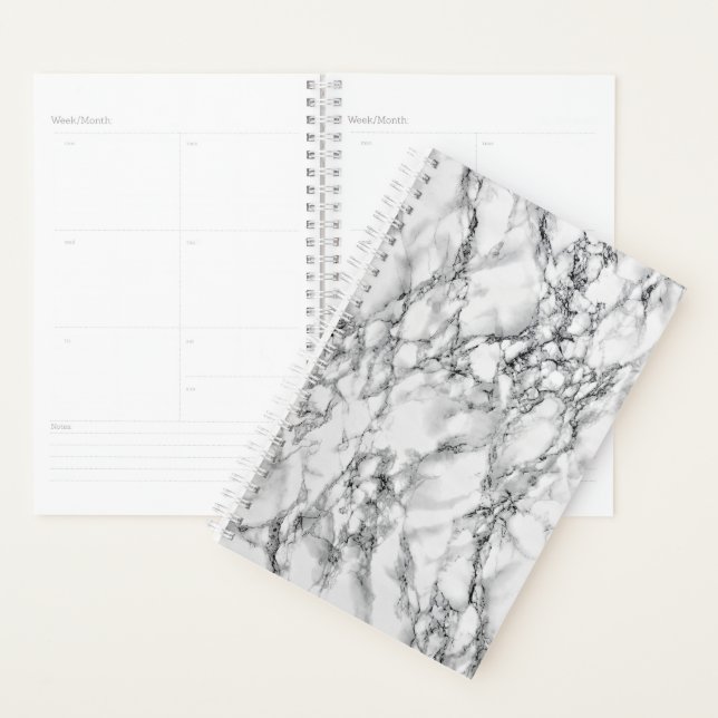 White Marble Planner (Display)
