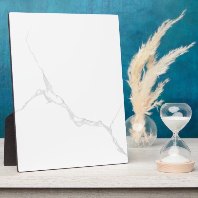 White Marble  Plaque (Side)