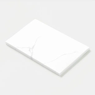 White Marble  Post-it Notes
