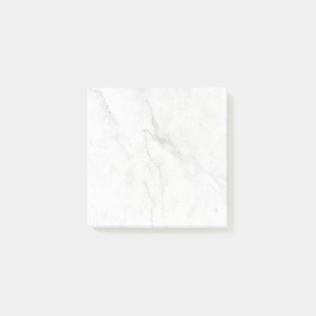 White Marble Post-it Notes (Front)