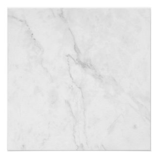 White Marble Poster