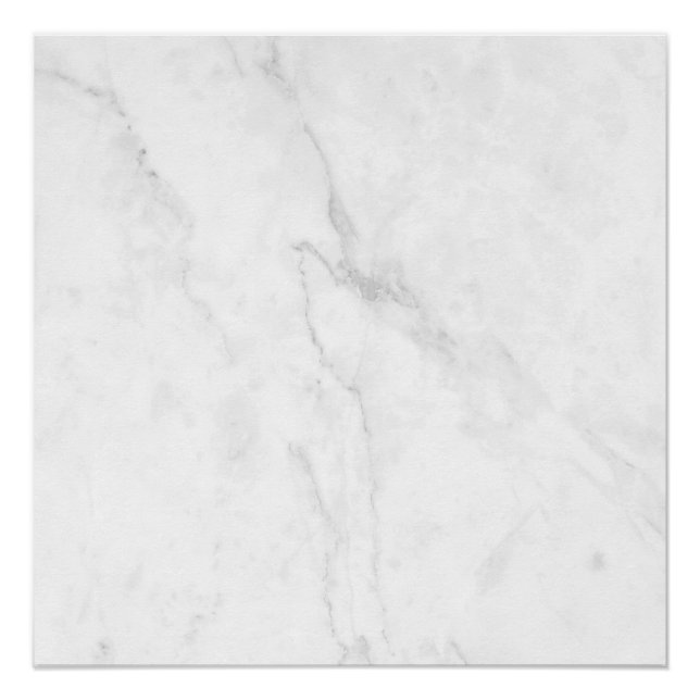 White Marble Poster (Front)