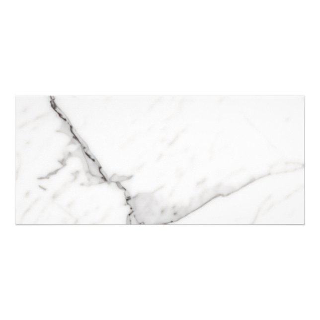White Marble  Rack Card (Front)