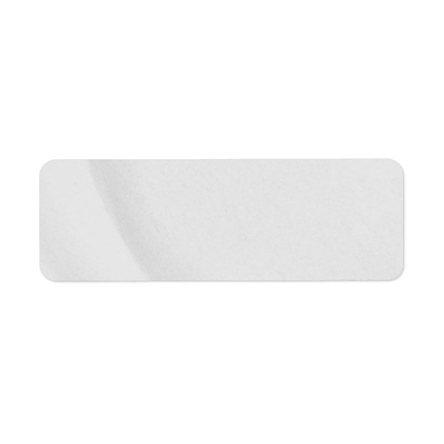 White Marble  Return Address Label (Front)
